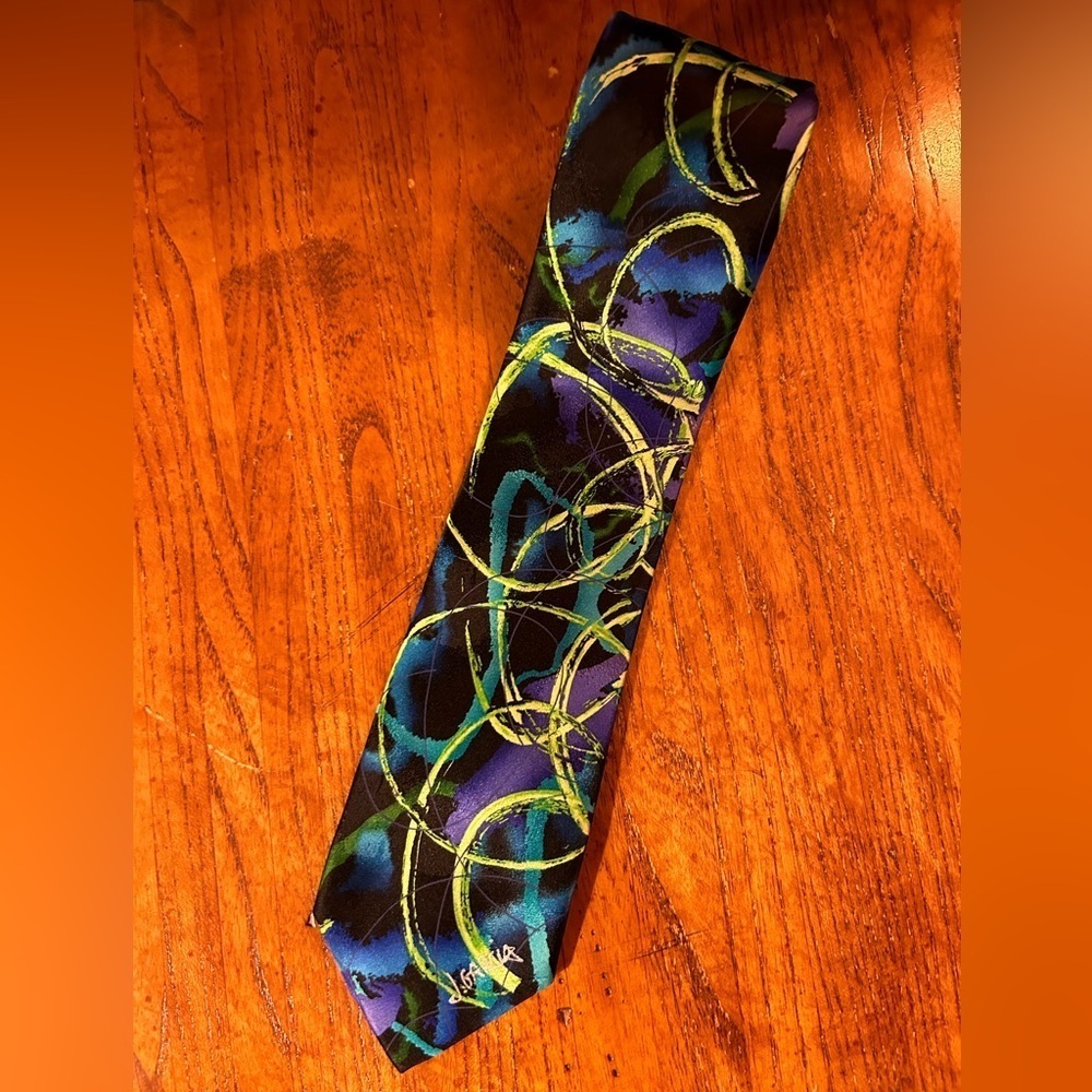 J. Garcia 100% Silk Tie Happy Birthday Collector’s Edition